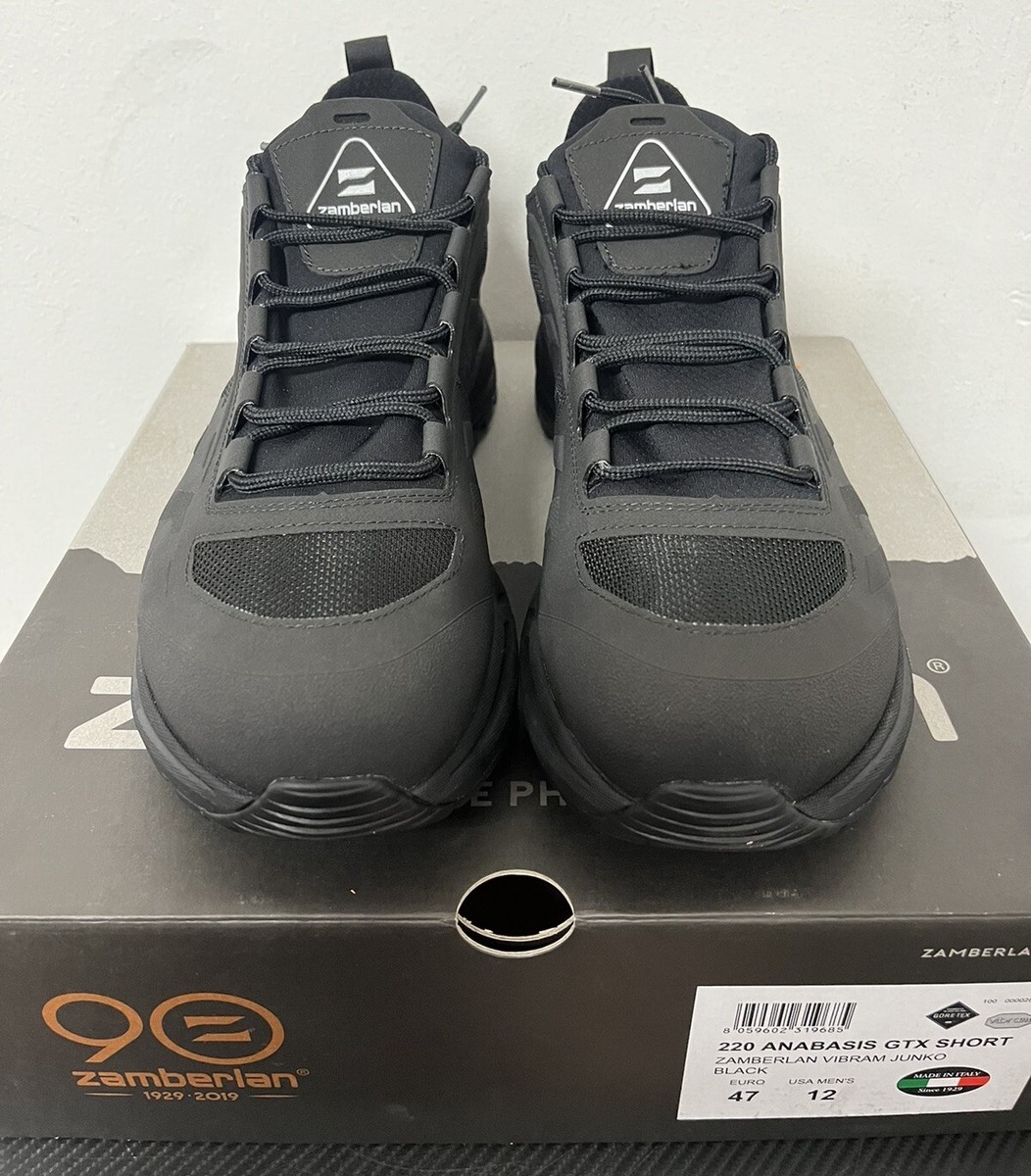 Zamberlan 220 Anabasis GTX Short Hiking Shoes Men’s Italy Vibram EU 45 US 10.5 Zamberlan 220 Anabasis GTX Short Hiking Shoe USA Men main image 2