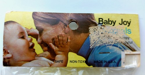 Vintage Rubber Squeaky Toy Baby Joy Lion NOS Squeaks Bright Colors - Picture 5 of 7