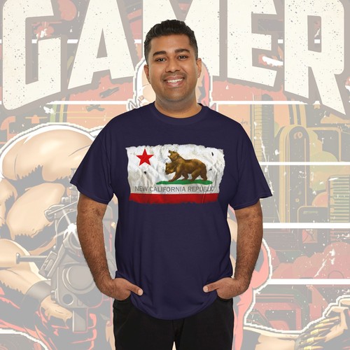 Camiseta Unisex Fallout Game New California Republic, Colección Camiseta Gaming - Imagen 179 de 181