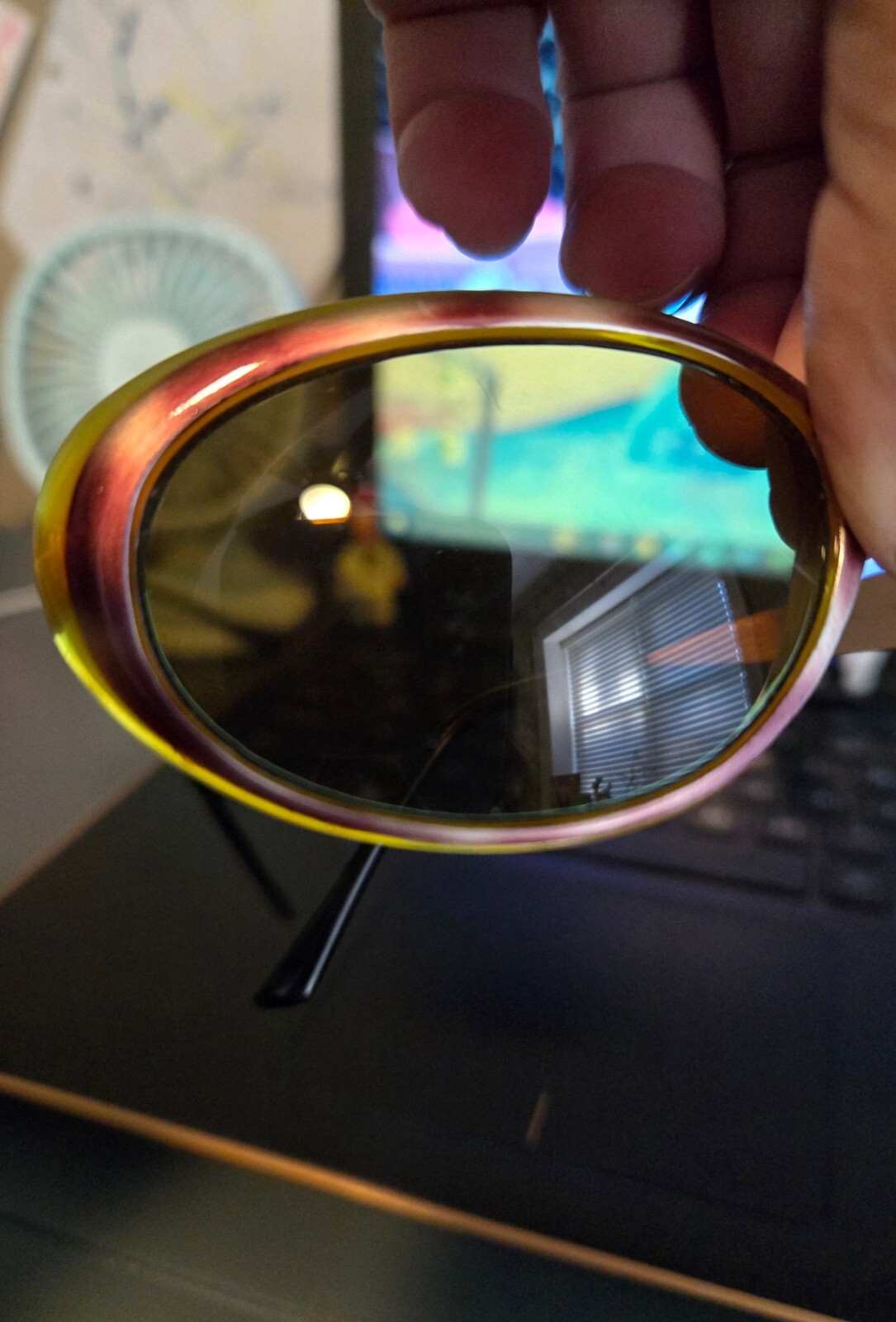 Vintage Visual Scene- Tortoise Shell Patterned Su… - image 6