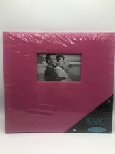 Scrap It 10 Page Top-Load Pink Scrapbook Album with Frame