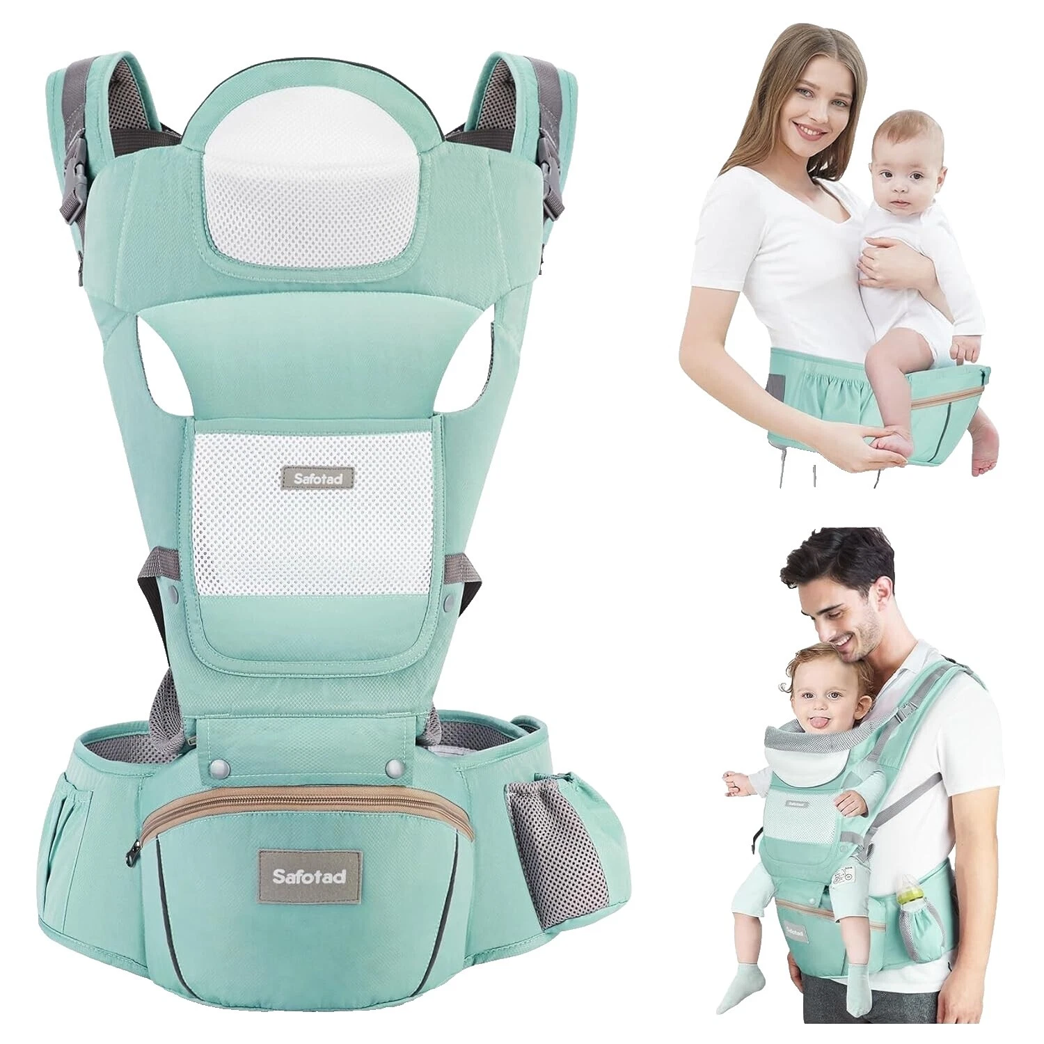 Poliéster del niño bebé Hip seats