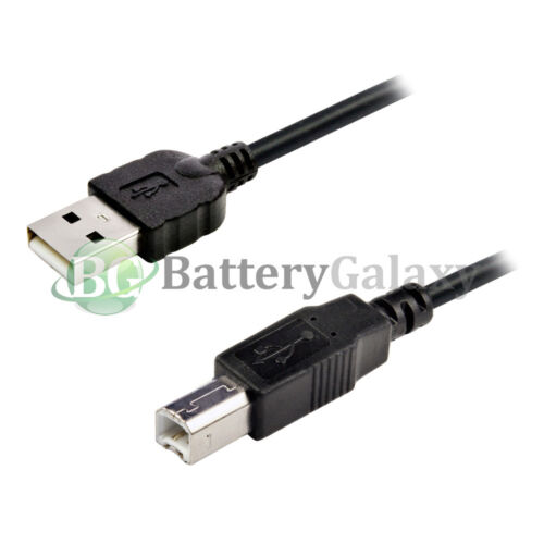 5 10FT USB 2.0 High Speed A-B for HP Canon Dell Epson Brother Printer Cable Cord - Picture 3 of 5