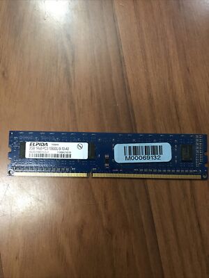 Elpida 2GB 1Rx8 PC RAM Memory