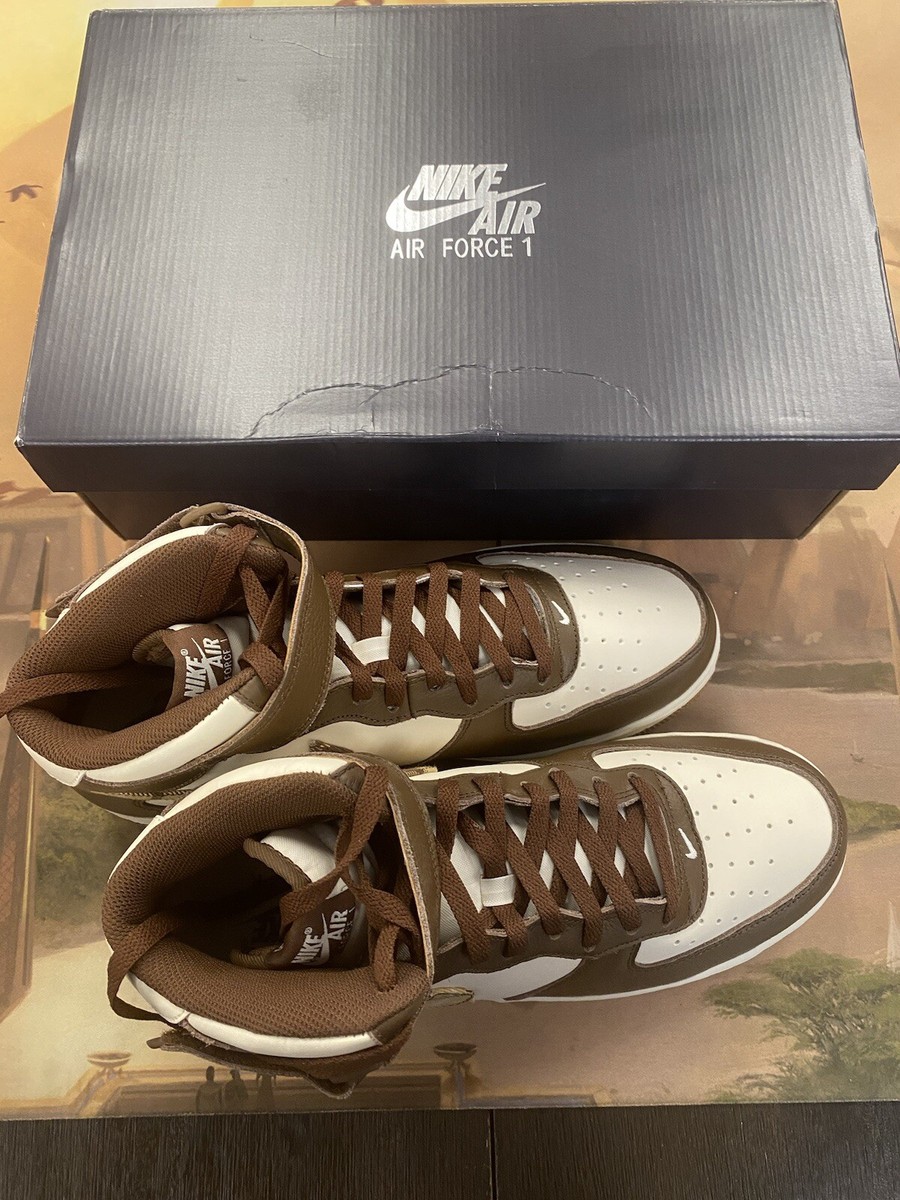 NEW Nike Air Force '07 Mid LX Cacao Wow Pale Ivory DV0792-100