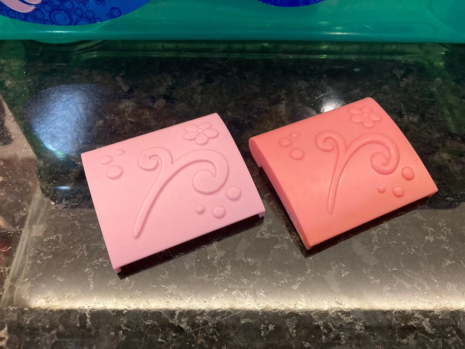 Littlest Pet Shop LPS Repuesto Caja de aparejos Caja de aparejos Pestillo Almacenamiento Rosa Foto 3 de 4