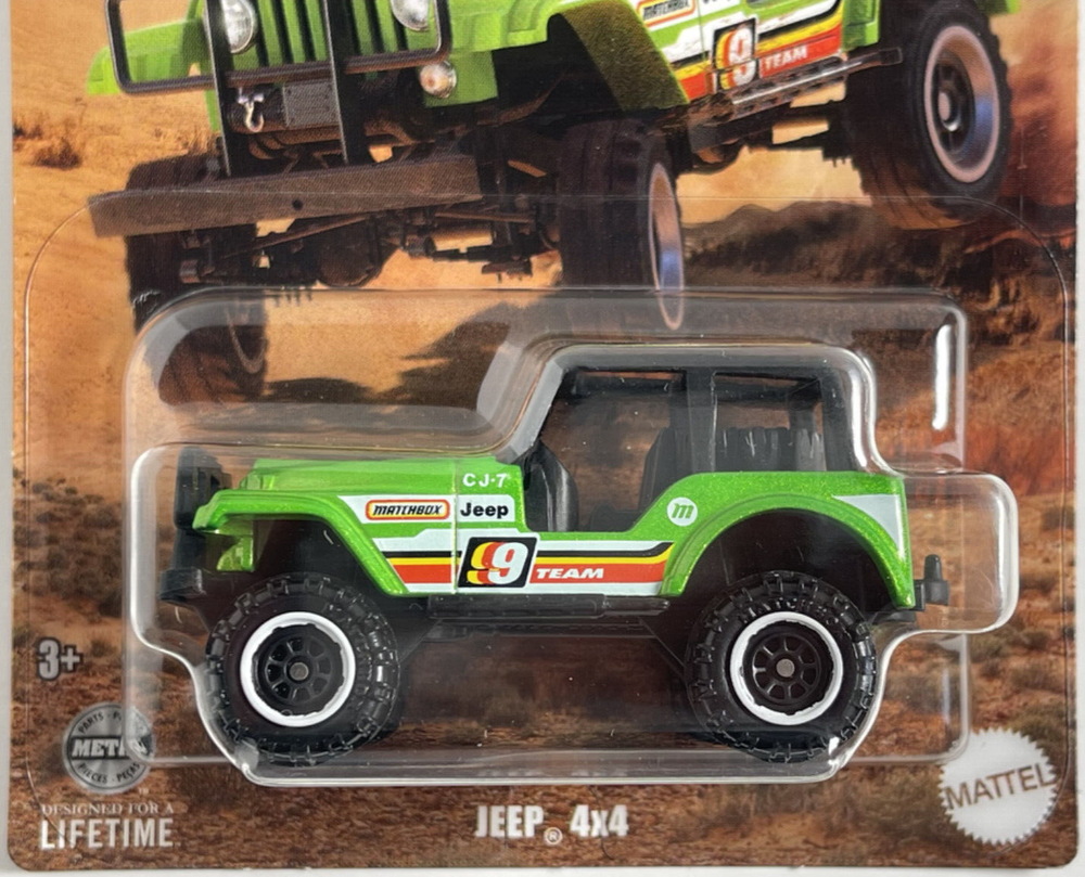 Matchbox Off Road Rally Jeep 4x4 | #2/6
