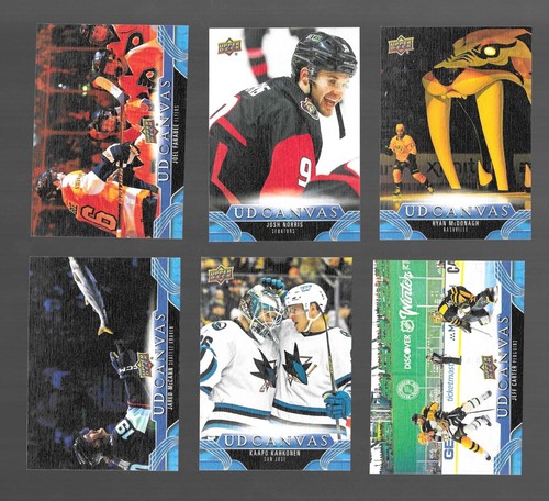 2023-24 UPPER DECK SERIES 1 & 2 HOCKEY UD CANVAS PICK YOUR CARD *FILL YOUR SET** - Picture 29 of 104
