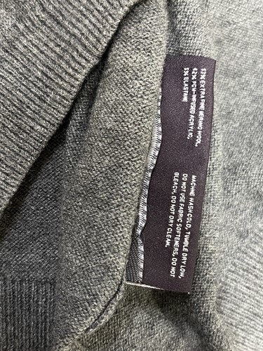 Ministry of Supply, Mercury, Grey Crew Neck Sweater XXL - Picture 15 of 16
