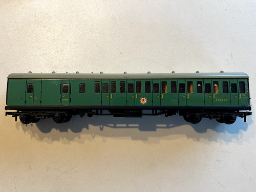 HORNBY DUBLO SPUR OO - 4082 S.R. VORORTBREMSE / 2. REISEBUS S43381 - 2 oder 3 Schienen | Condition: Used