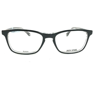 Jack Spade GRAHAM EF2 Eyeglasses Frames Black Square Full