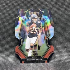 Trestan Ebner #119 Black Red Prizm Premier Die Cut 2022 Panini Select Football