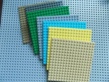 1 LEGO Plate 16X16 part 91405 Baseplate/building platform pick your color