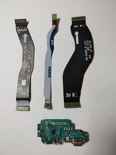 Samsung Galaxy S22 Ultra S908U USB Charging Port Board Flex Cable FULL SET