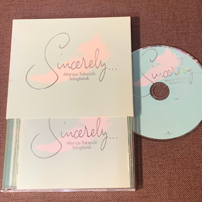 Sincerely...Mariya Takeuchi Songbook Co… Sincerely  Mariya Takeuchi Songbook JAPAN CD UUCH-1053 w