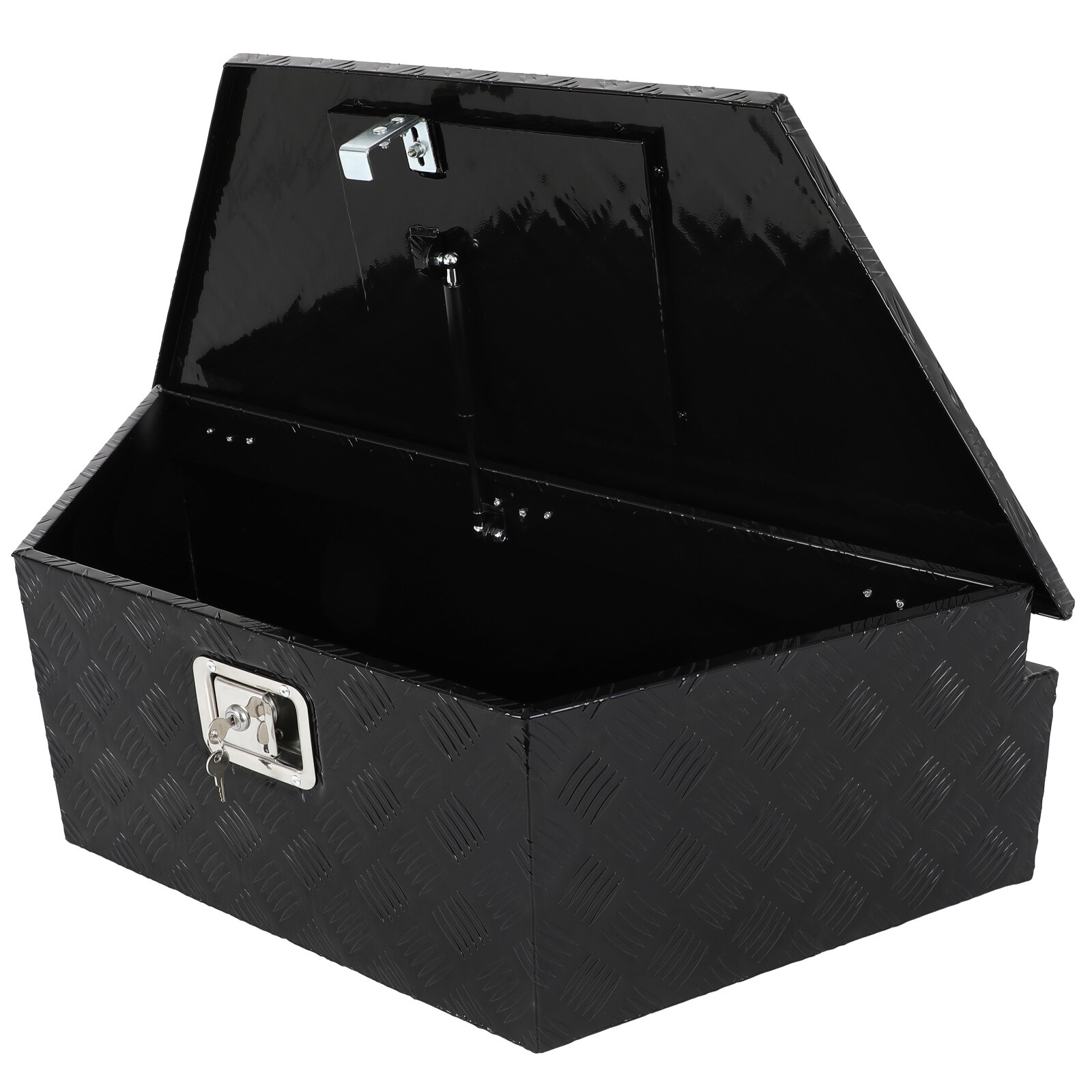 39"x16.5"x12"Aluminum Trailer Pickup Truck Tongue Tool Box Bed Underbody Storage