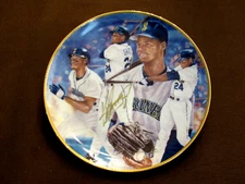 KEN GRIFFEY JR HOF SIGNED AUTO VTG GARTLAN SEATTLE THUNDER LIMITED EDITION PLATE