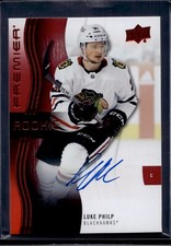 2023-24 Upper Deck Premier Autographs #130 Luke Philp