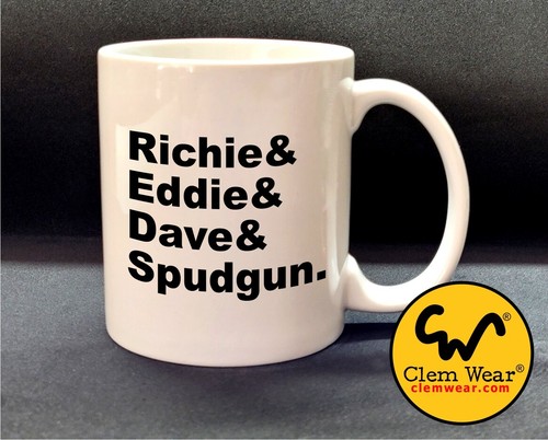 Bodenbecher Rik Mayall NACHNAMEN Richard Hitler Igel Spudgun Untersetzer Kaffee - Bild 12 von 75