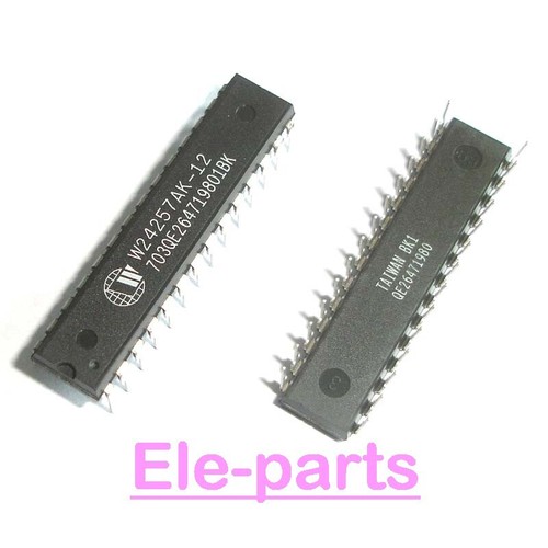 5 STCK. W24257AK-12 DIP-28 W24257 32K X8 CMOS statischer RAM integrierte Schaltungen Chip - Bild 1 von 1