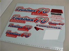 1987 DECALS STICKERS TRX70 TRX 70 FOURTRAX 4 ...