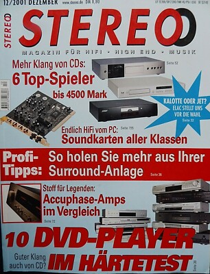 STEREO 12/01 ELAC 208,209 JET,AVM M2,V2, WILSON BENISCH ARC,CYRUS CD 7,THULE 150