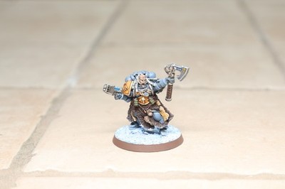 Warhammer 40k - Space Wolves / Space Marines - Rune Priest, 3rd Edition Model