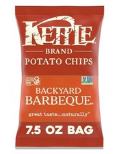 Kettle Brand Backyard Barbeque Kettle Potato Chips, Gluten-Free, Non-GMO, 7.5 oz