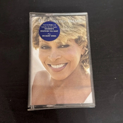 Tina Turner Wildest Dreams Pop Cassette Album Parlophone Clear Jewel Case 1990s