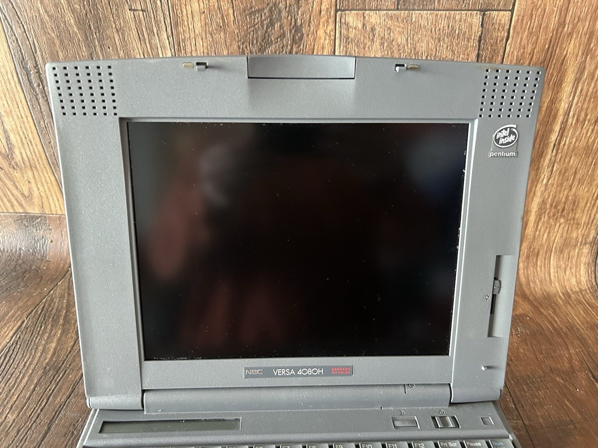 Vintage NEC Versa 4080H Laptop For Parts As Is Untested | eBay