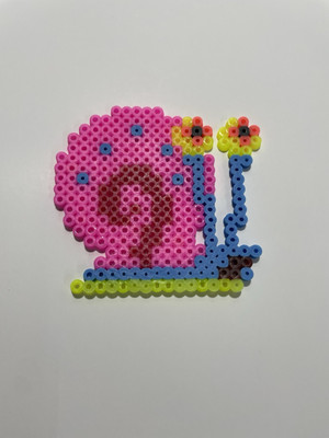 Jerry SpongeBob Perler Bead Art Custom Handmade