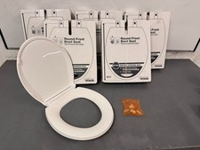 6 Kohler Cachet Quiet-Close  6-5/8" X 14-3/16" Round-Front Toilet Seats  4639-0