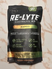 REDMOND Re-Lyte Hydratio Electrolyte Drink Powder Mix Mango 30 Stick Packs