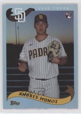 2020 Topps Archives 2002 Topps Silver Foil Andres Munoz #269 0q3