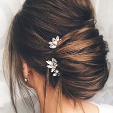 Wedding Hair pins Rhinestone Hair Pieces Bridal Hair Accessories for Women