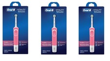 BL Oral-B Toothbrush Vitality Flossaction Rechargeable Pink X 3 Packs