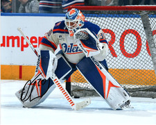 Edmonton Oilers Calvin Pickard Autographed Signed 8x10 Photo COA #3