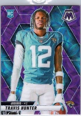 2025 Panini Mosaic - Rookie Variations Travis Hunter #279 Purple Scope