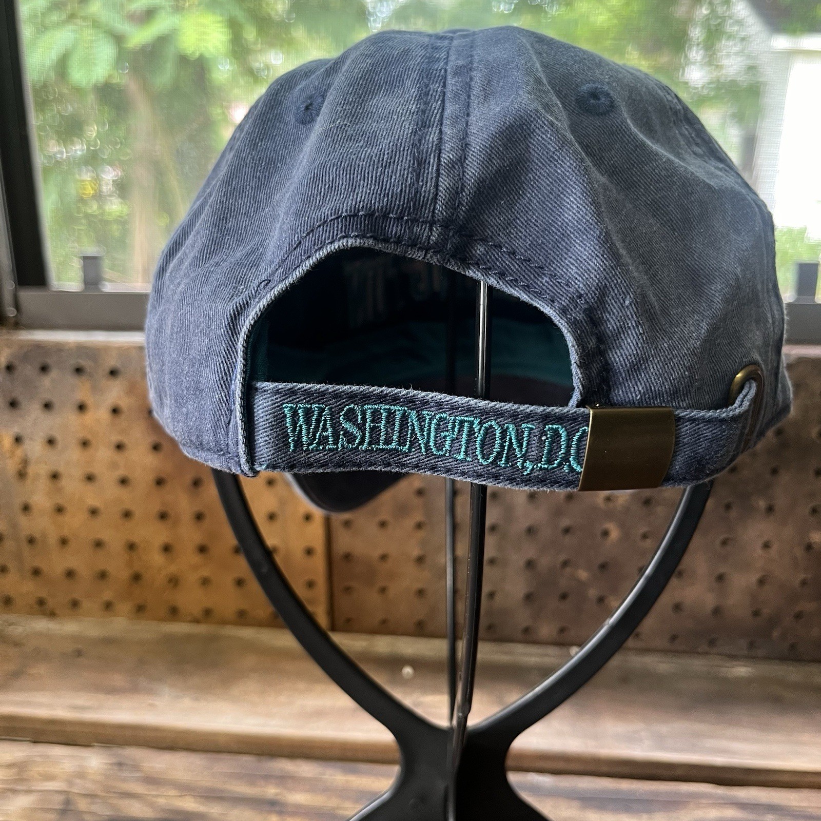 Authentic Washington DC Baseball Cap Hat Denim Tu… - image 7