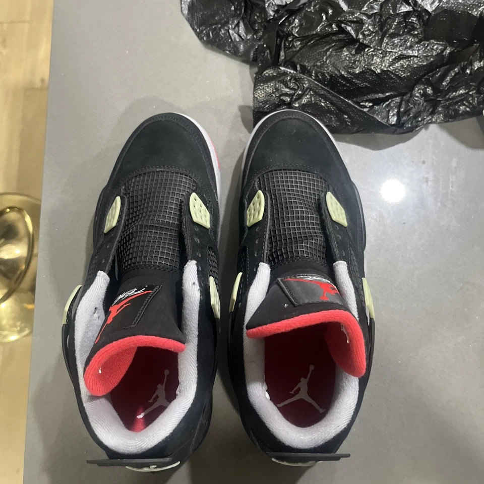 Talla 8.5 - Jordan 4 Retro Bred lanzamiento 2012 Foto 3 de 4