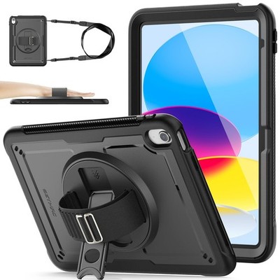 SEYMAC Stock Case für iPad A16 11./10. Generation 11''/10.9'', schwarz 