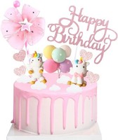 Einhorn Tortendeko Geburtstag Macaron Kuchen Deko Torte Topper FüR Kinder