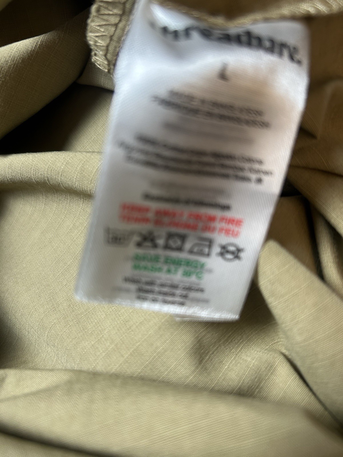 Threadbare Lightweight Shacket Shirt Jacket Khaki… - image 6