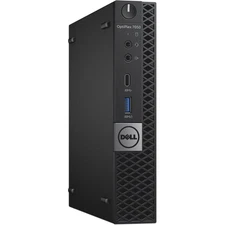 Dell 7050 Optiplex Tiny pc Intel i7 7th gen 16GB 256GB NVMe Win 11 Builtin Wifi