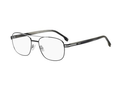 BOSS 1756 TI7 54 Herren Brille Brillenfassung Brillengestell Schwarz Grau 138 mm