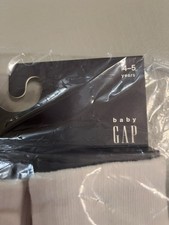 Baby Gap 7 Pack White Crew Socks 4-5 Years NIB