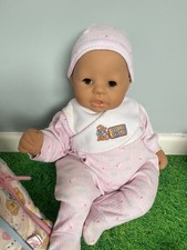 Zapf Creations Love Me Chou Chou baby doll 1991 With Bags Blankets LARGE BUNDLE