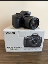 Canon EOS 4000D 18.0 MP Digital SLR Camera - Black