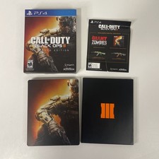 Call of Duty: Black Ops III Hardened Edition Steelbook -PlayStation 4 PS4 TESTED