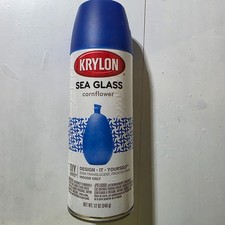 Krylon Sea Glass Spray Paint Cornflower Blue 12 oz Discontinued HTF